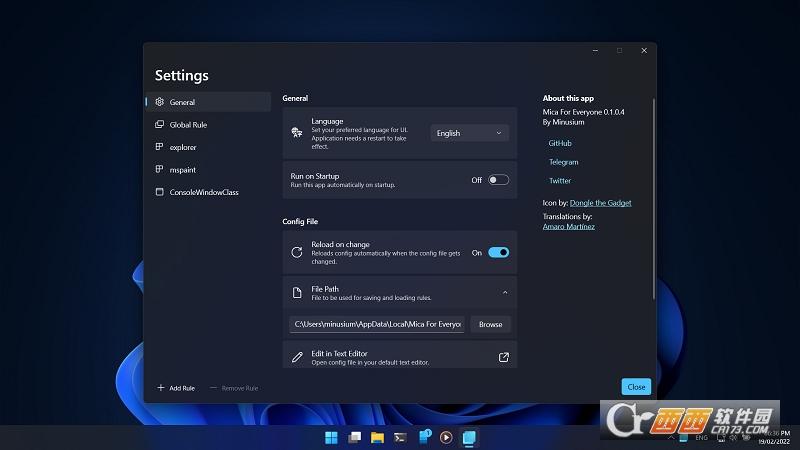 MicaForEveryone,个性化,Windows.