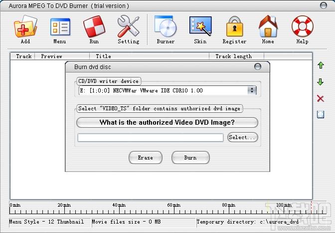 Aurora MPEG to DVD Burner,DVD刻录,Aurora MPEG to DVD Burner下载,Aurora MPEG to DVD B