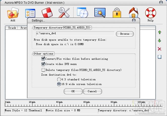 Aurora MPEG to DVD Burner,DVD刻录,Aurora MPEG to DVD Burner下载,Aurora MPEG to DVD B