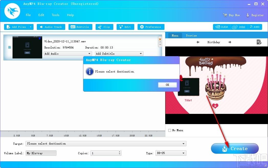 4Video Blu-ray Creator下载,光盘制作工具,光盘工具,刻录软件