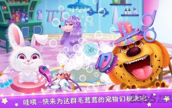 毛绒宠物美容院游戏破解版下载,毛绒宠物美容院,儿童游戏,libii游戏